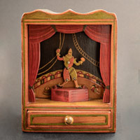 teatrino con pagliaccio