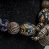 veneziane con lapislazzuli, con argento centrale